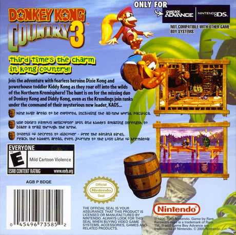 Donkey Kong Country 3 - Game Boy Advance