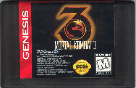 Mortal Kombat 3 - SEGA Genesis