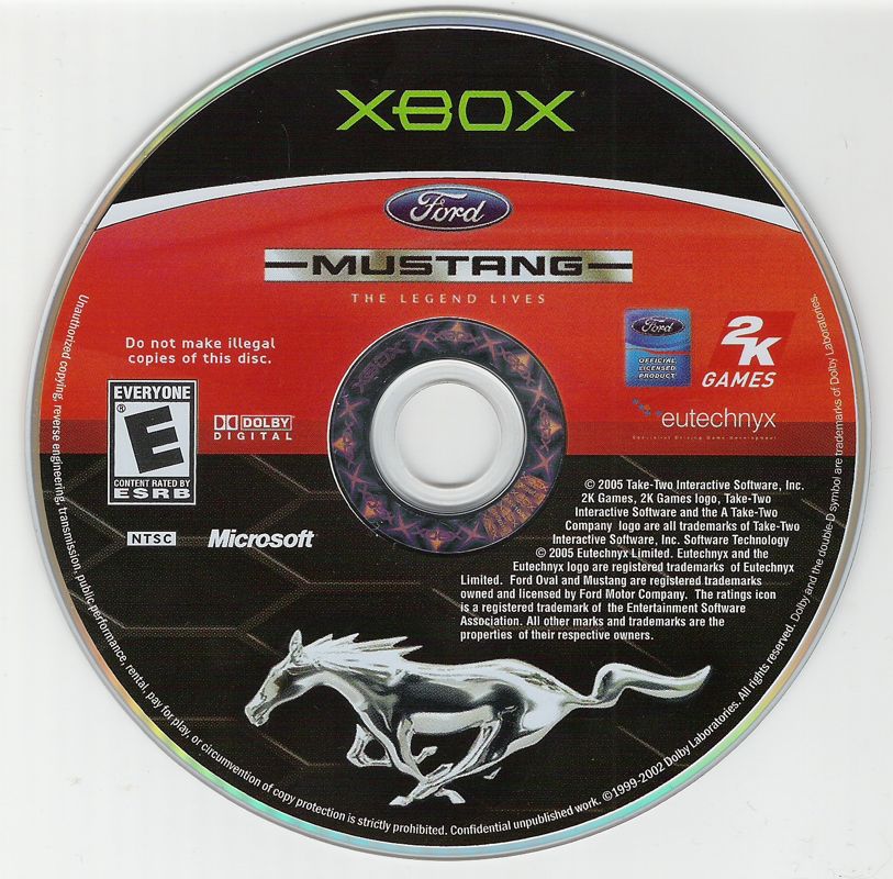 Ford Mustang: The Legend Lives - Xbox