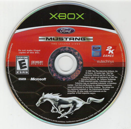 Ford Mustang: The Legend Lives - Xbox