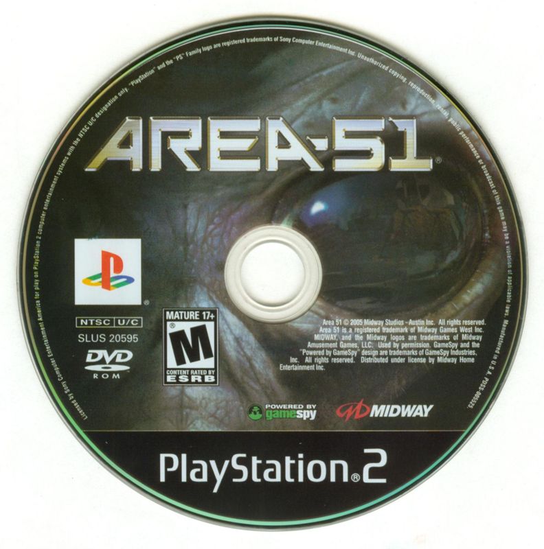 Area 51 - PlayStation 2