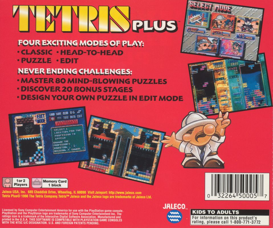 Tetris Plus - PlayStation