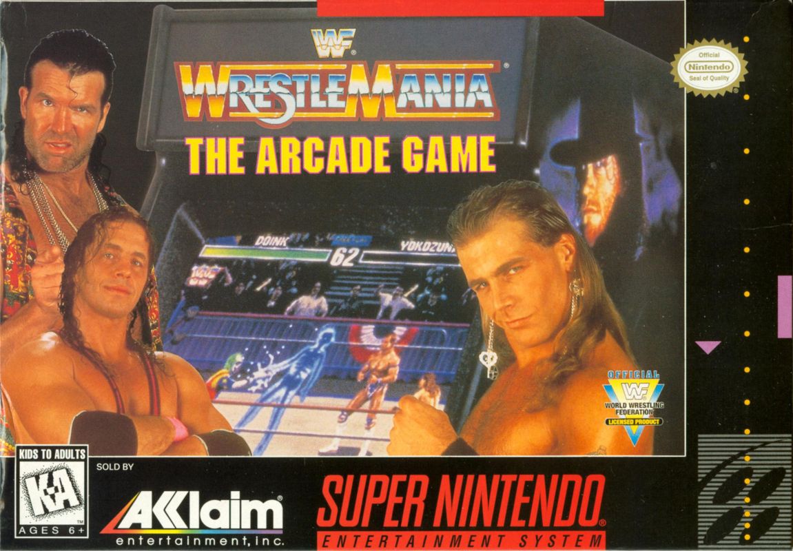 WWF WrestleMania: The Arcade Game - Super Nintendo