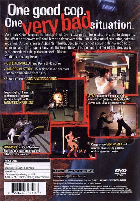 Dead to Rights - PlayStation 2