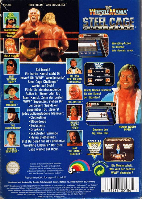 WWF Wrestlemania: Steel Cage Challenge - NES