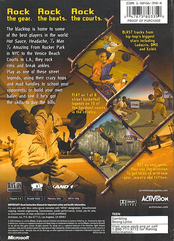 Street Hoops - Xbox – Bitjump Games