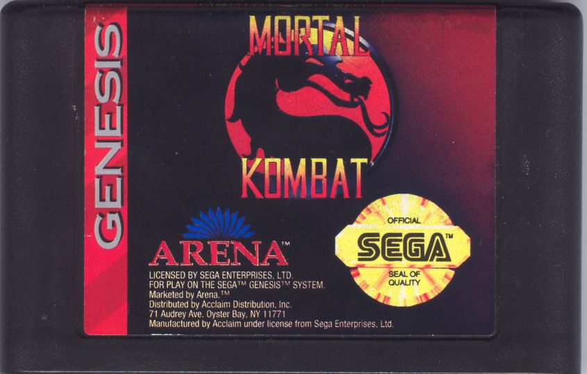 Mortal Kombat - SEGA Genesis