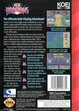 Uncharted Waters: New Horizons - SEGA Genesis