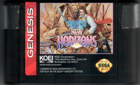 Uncharted Waters: New Horizons - SEGA Genesis