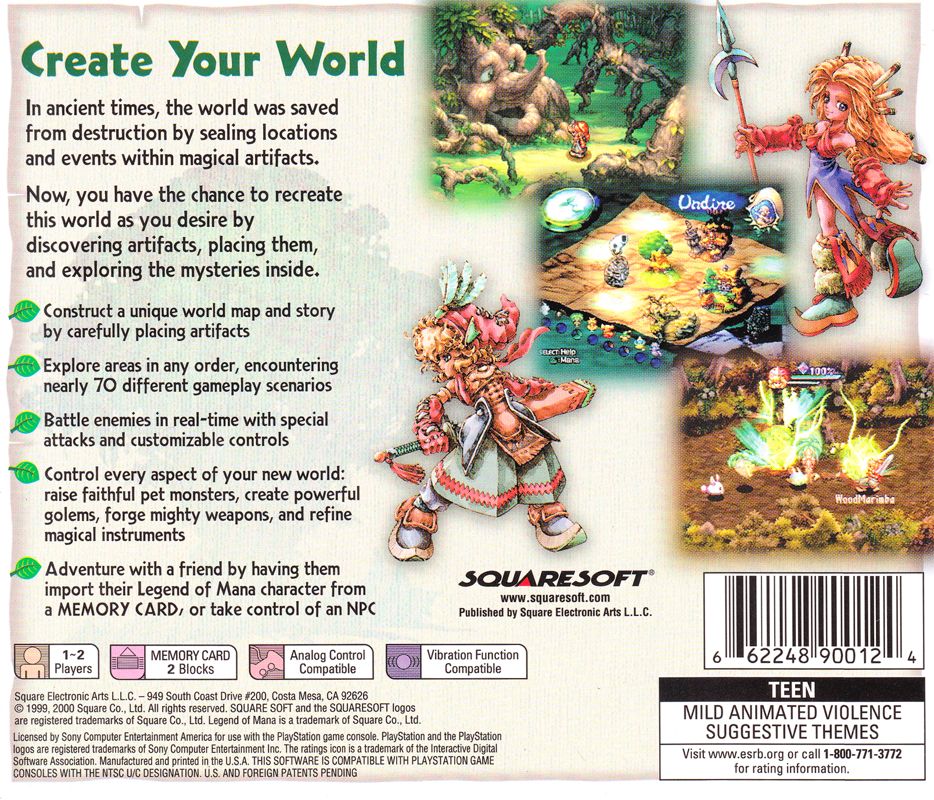 Legend of Mana - PlayStation