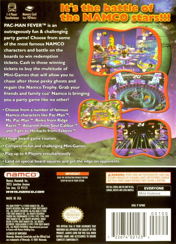 Pac-Man Fever - GameCube