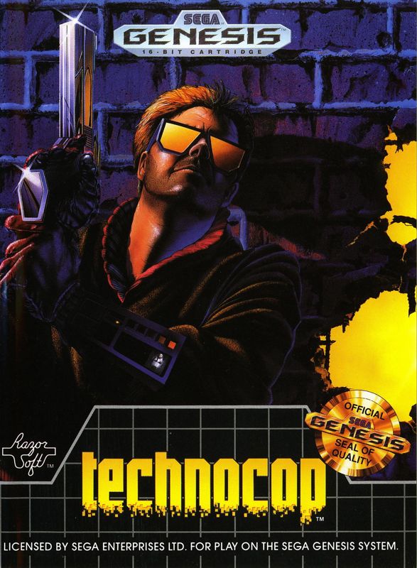 Techno Cop - SEGA Genesis