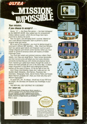 Mission Impossible - NES