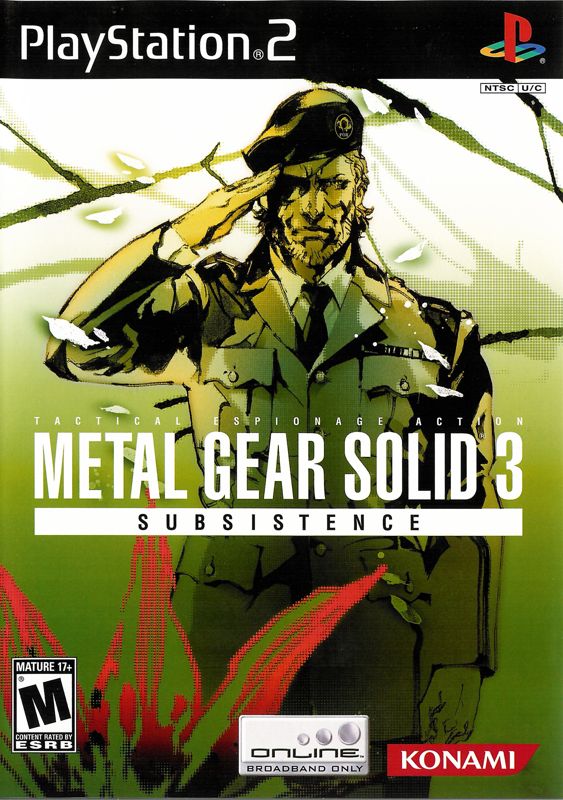 Metal Gear Solid 3: Subsistence - PlayStation 2