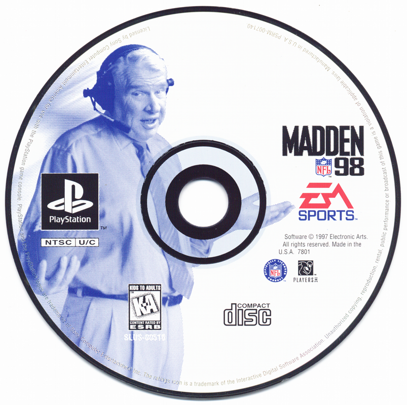 Madden NFL 98 - PlayStation