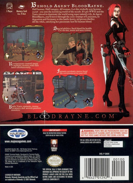 BloodRayne - GameCube