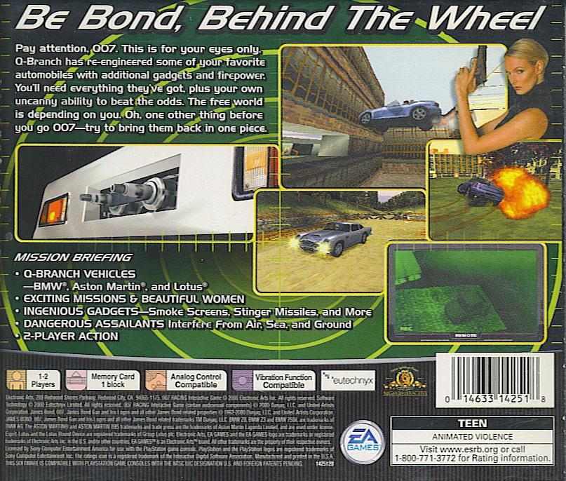 007 Racing - PlayStation