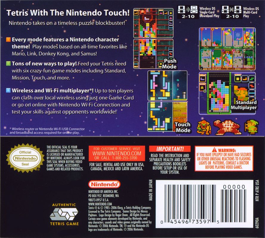 Tetris DS - Nintendo DS