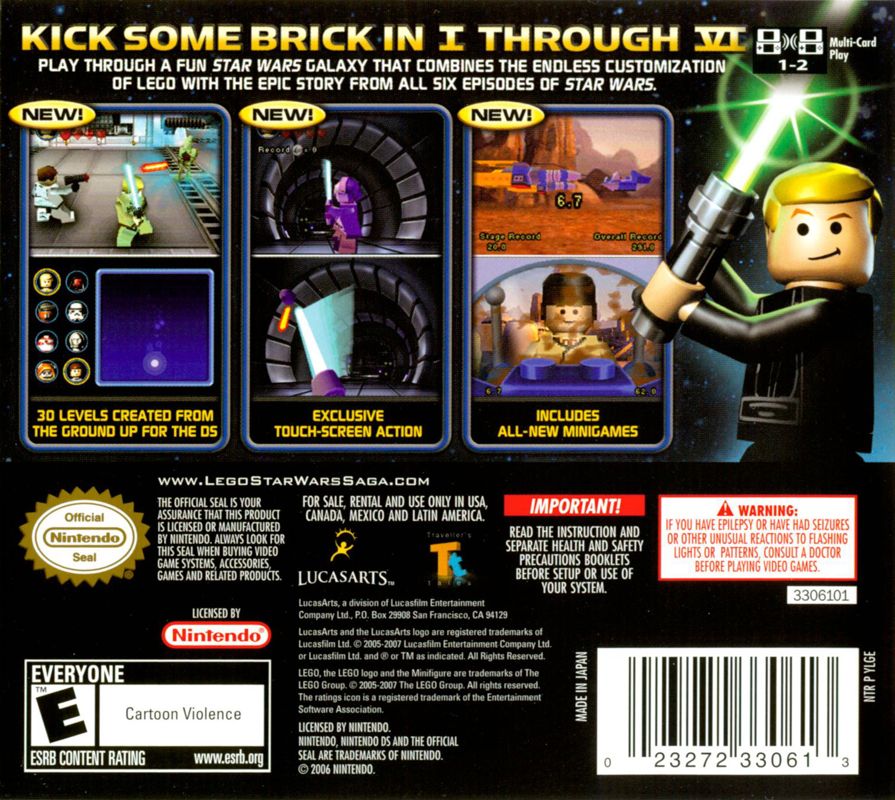 LEGO Star Wars: The Complete Saga - Nintendo DS