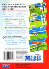 Pebble Beach Golf Links - SEGA Genesis