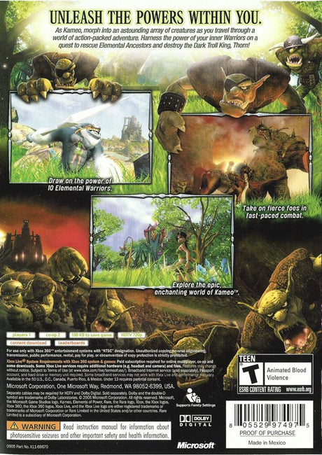 Kameo: Elements of Power - Xbox 360