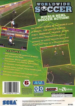 Worldwide Soccer - SEGA Saturn