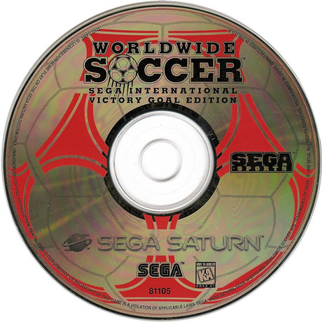 Worldwide Soccer - SEGA Saturn