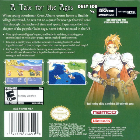 Tales of Phantasia - Game Boy Advance