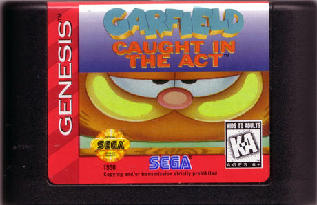 Garfield: Caught in the Act - SEGA Genesis