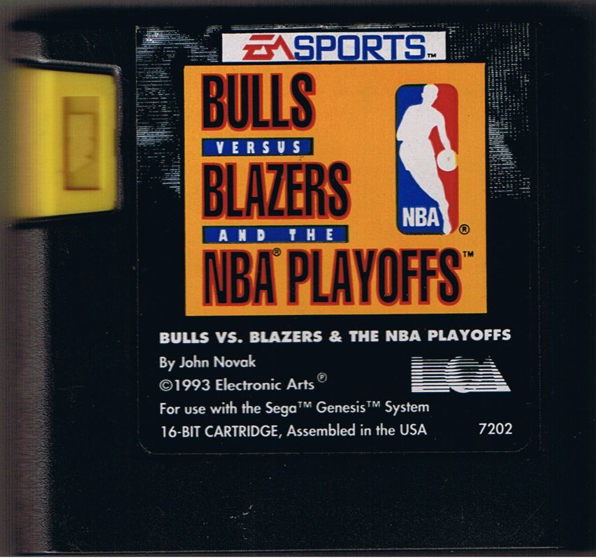 Bulls vs. Blazers and the NBA Playoffs - SEGA Genesis