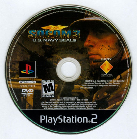 SOCOM 3: U.S. Navy SEALs - PlayStation 2