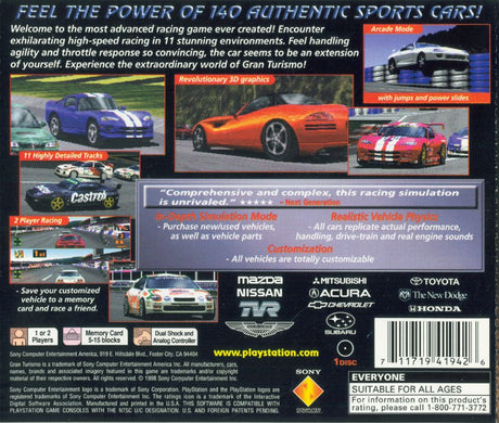 Gran Turismo - PlayStation