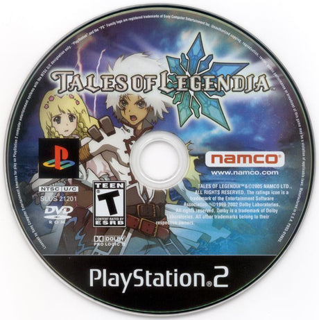 Tales of Legenia - PlayStation 2