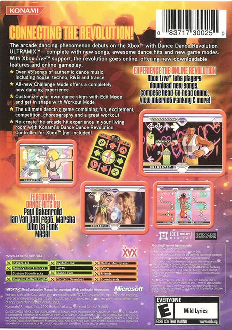 Dance Dance Revolution: Ultramix - Xbox