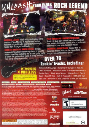 Guitar Hero III: Legends of Rock - Xbox 360