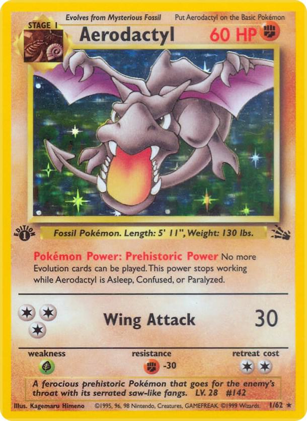 Aerodactyl (1) (01/62) [Fossil]