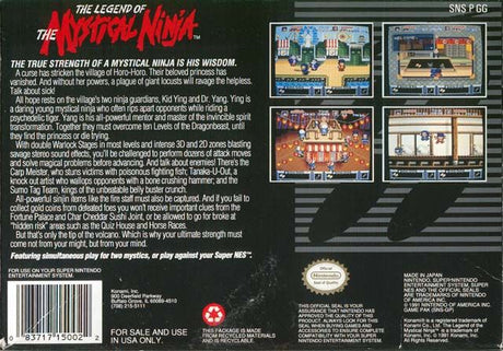 The Legend of the Mystical Ninja - Super Nintendo