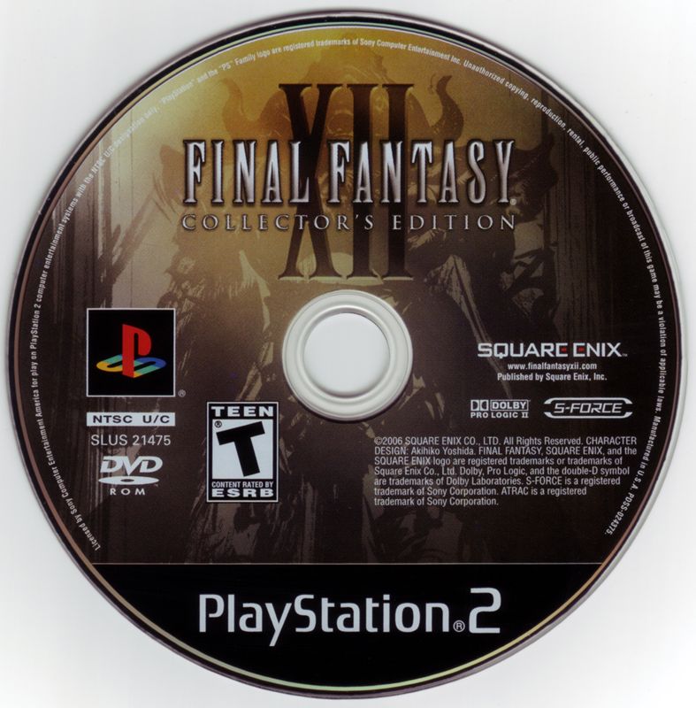 Final Fantasy XII: Collector's Edition - PlayStation 2