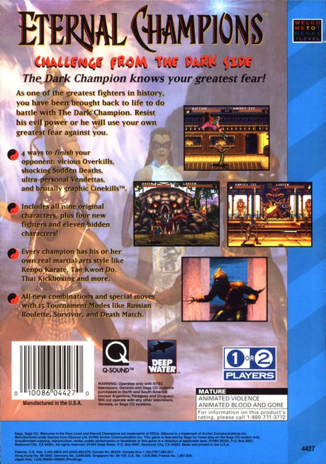 Eternal Champions - SEGA CD