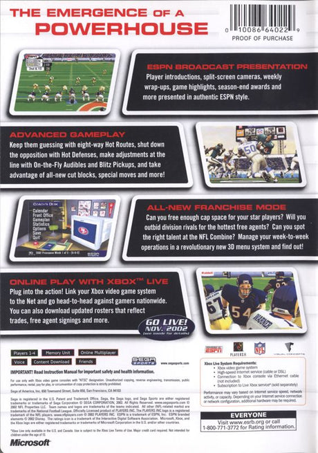 NFL 2K3 - Xbox