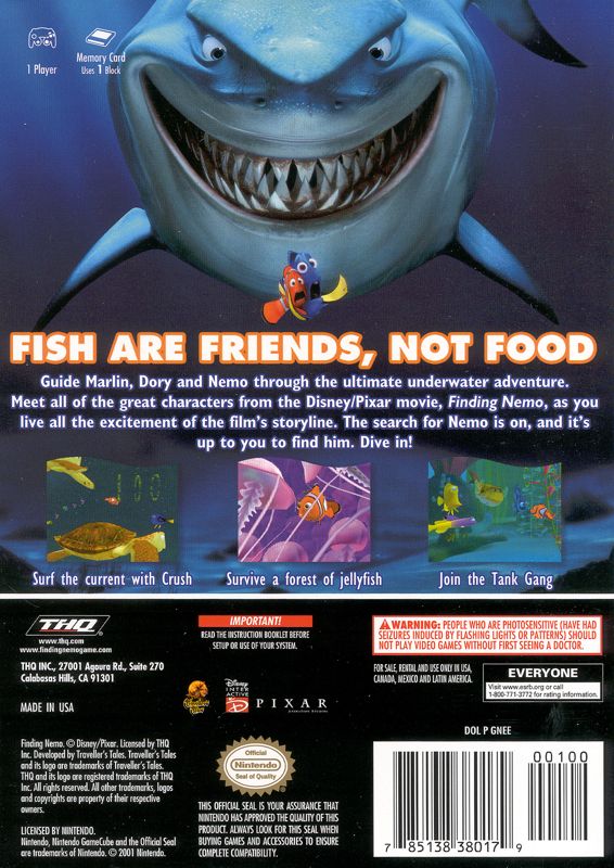 Finding Nemo - GameCube