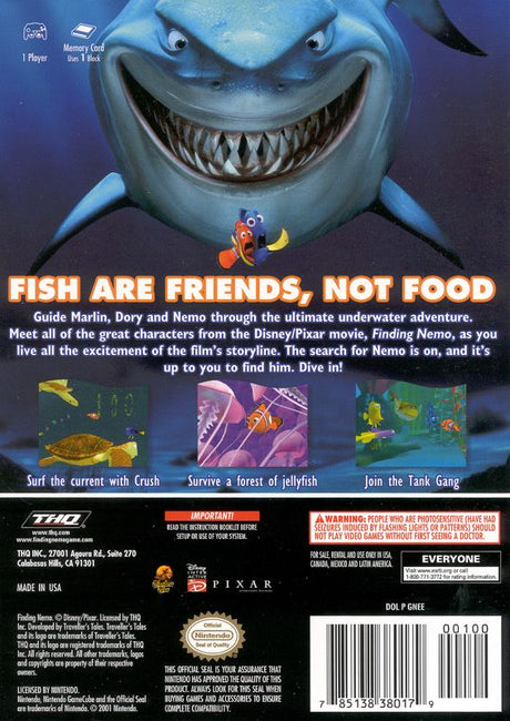 Finding Nemo - GameCube