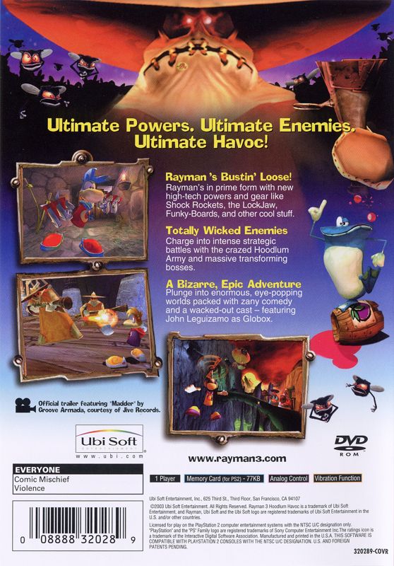 Rayman 3: Hoodlum Havoc - PlayStation 2