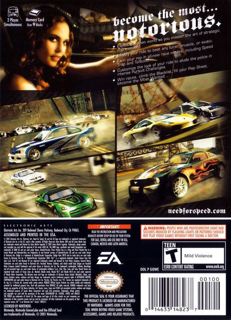 Need for Speed: Most Wanted - Nintendo GameCube