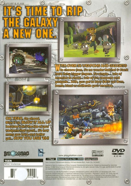 Ratchet & Clank - PlayStation 2