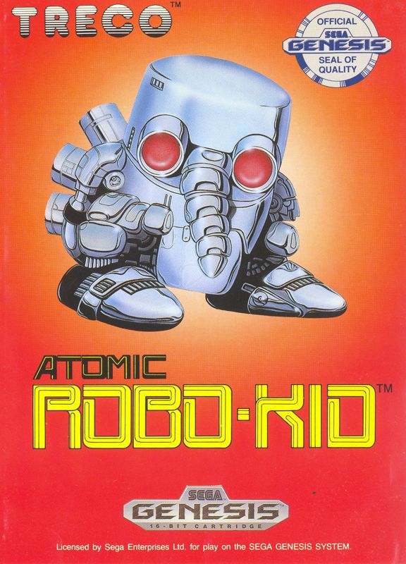 Atomic Robo-Kid - SEGA Genesis
