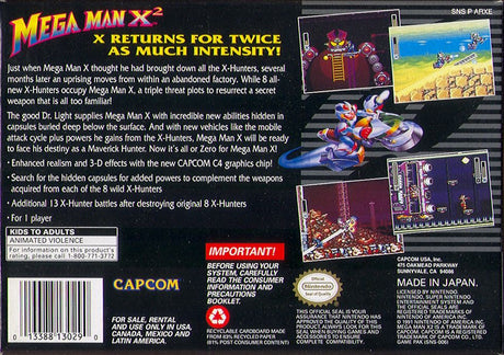 Mega Man X2 - Super Nintendo