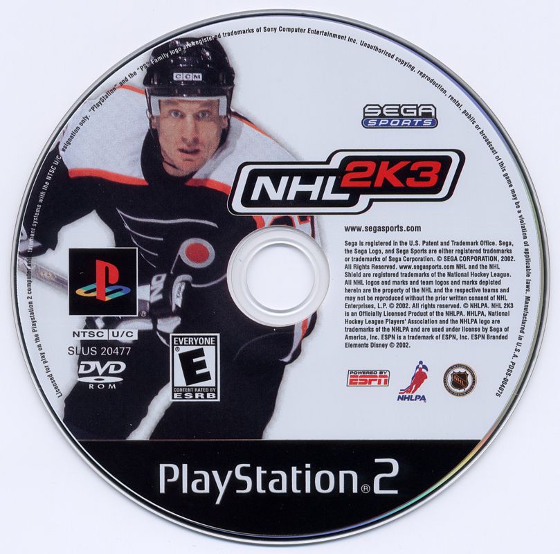 NHL 2K3  - PlayStation 2