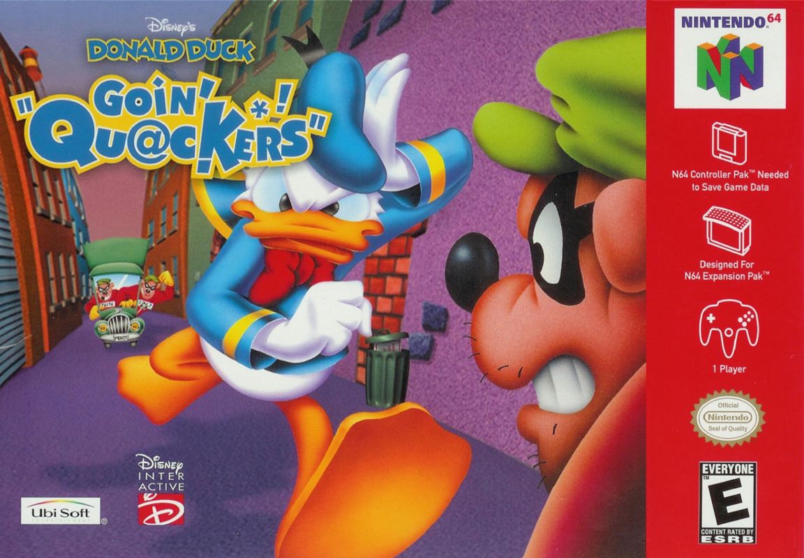 Disney's Donald Duck: Goin' Quackers - Nintendo 64