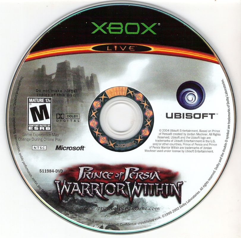 Prince of Persia: Warrior Within - Xbox